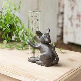 Price Drop Playful Mouse Rain Gauge