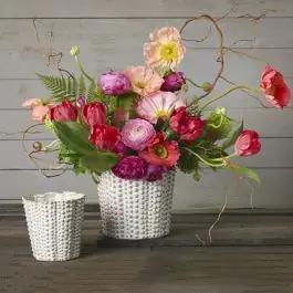Textured Ceramic Planter Pot One of Each Exclusive