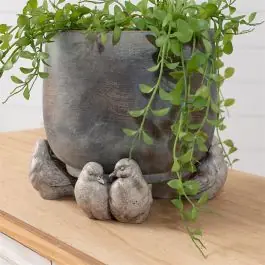 Bird Pair Pot Feet Set of 3 Last Chance