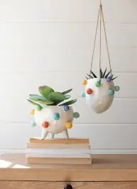 Time-Limited Colorful Bubbles Ceramic Tabletop Planter