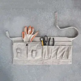 Luxury 8 Pocket Cotton Canvas Garden Apron