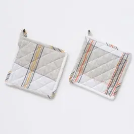 Plaid Farmhouse Potholder Set of 2 Buy Today