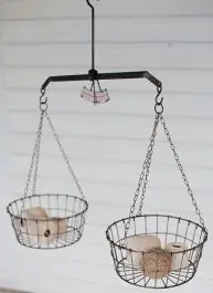 Last Chance 2 Basket Hanging Planter