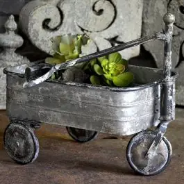 3 Wheel Wagon Planter Flash Sale