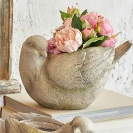 Farmhouse Bird Planter Final Sale