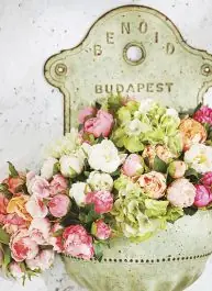 Vintage Inspired Wall Mounted Fountain Planter Discount