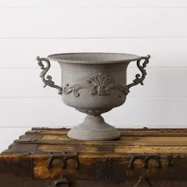 Limited Offer Ornate Metal Urn Planter