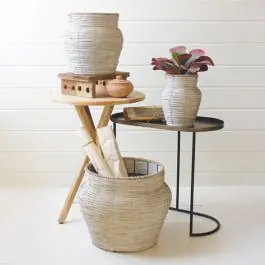 Poplar Wood Planter Set of 3 Limited Time