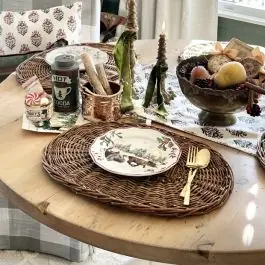 Woven Willow Oval Placemat Must Have