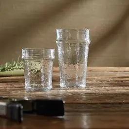 Classic Textured Beverage Glass Professional Grade
