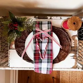 Original Woven Willow Oval Placemat Set of 4