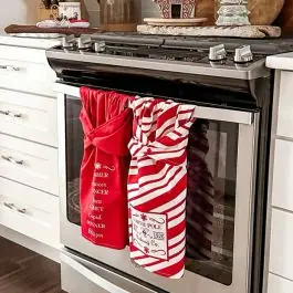 Super Sale Farmhouse Christmas Kitchen Towel Set of 2