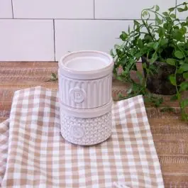 Buy Today Simple Stoneware Salt and Pepper Pinch Pot Set