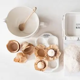 Luxury Happiness Is Cupcakes Stoneware Baking Pan