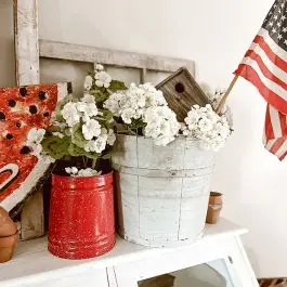 Best Seller Speckled Enamelware Red Utensil Crock