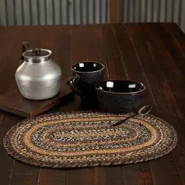 Clearance Rustic Woven Jute Placemat Set of 4