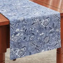 Trending Chinois Floral Print Table Runner