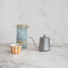 Modern Brushed Pewter Olive Oil Cruet
