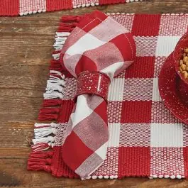 Save Now Classic Buffalo Check Farmhouse Napkin Set of 4