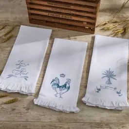 3 Piece Inspirational Farmhouse Dish Towel Set Shop Now