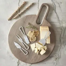 4 Piece Cheese Knife Set in Book Box Limited Edition