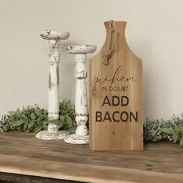 Add Bacon Hanging Cutting Board Last Chance