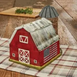 Barn Silo Cookie Jar Secure Checkout